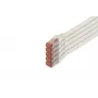 DIGITUS CAT6 S/FTP patch kábel, 10 m, biely, balenie 5 ks