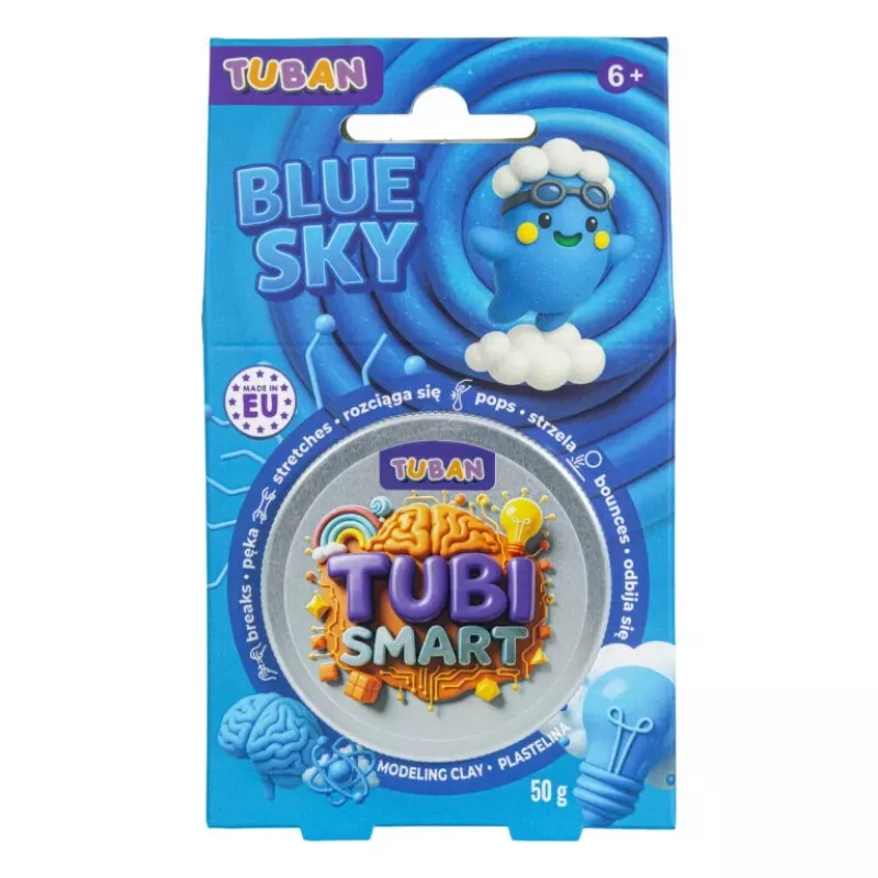 Modelovacia hmota TUBAN Tubi Smart – Blue Sky, 50 g