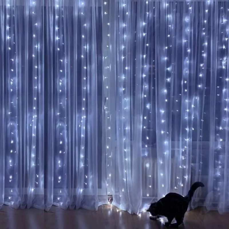 LED záves Extralink KURTYNA LED 3x3 s diaľkovým ovládačom (model EX.73172)