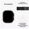 Smartwatch Apple Watch Ultra 3 GPS + Cellular 49mm Black Titanium puzdro s Black Titanium Milanese Loop Medium