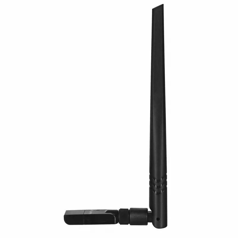 USB WLAN adaptér LANBERG NC-0300-WIE, USB 2.0, dve externé antény 5 dBi, WLAN 300 Mbit/s, Ethernet/WLAN, čierny