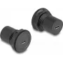 DeLOCK USB 2.0 Type Micro-B na USB 2.0 Type Micro-B zabudovateľný konektor čierna