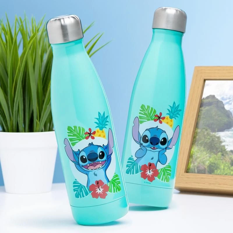 Paladone Stitch kovová fľaša na vodu