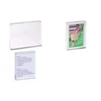 Maul rám na obrázky (Š)150 x (H)24 x (V)115 mm, skločistý z akrylu, použiteľný na výšku alebo na šírku