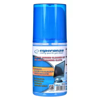 Sada na čistenie obrazovky ESPERANZA ES121 pre LCD/TFT/plazmu, 200 ml