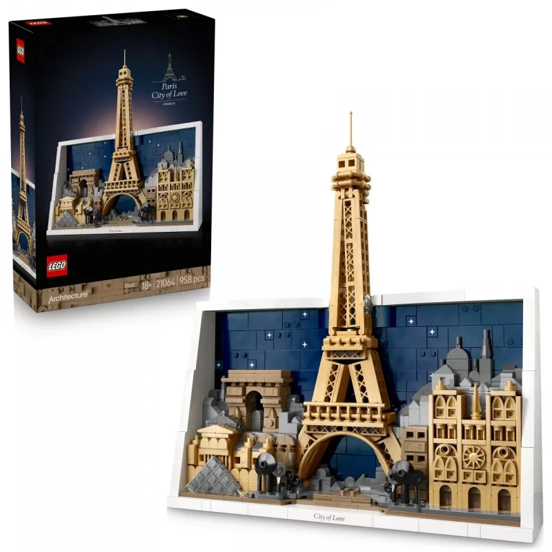 LEGO ARCHITECTURE 21064 Paríž – mesto lásky