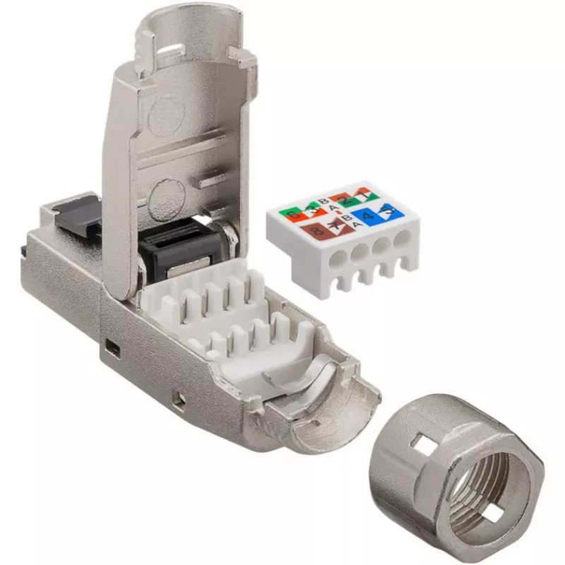 Goobay CAT 8.1 STP tienený, na mieste montovateľný RJ45 konektor samec (61130)
