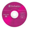 VERBATIM 43297 Verbatim DVD+RW slim Jewel Case 5 4.7GB 4x farba