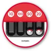 BRIO od Ravensburger spoločenská hra — pinball, 5-dielna, 522×339×117 mm