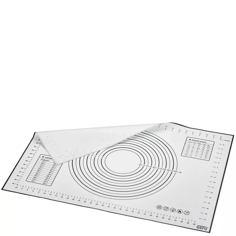 Podložka na pečenie GEFU PAD — silikón, slonovina, 500 × 700 mm
