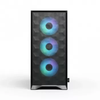 PC skriňa Fractal Design Pop 2 Air čierna TG RGB Midi Tower – ATX/Micro-ATX/Mini-ITX, 3x120mm vpredu, 1x120mm vzadu, 2,5-palcové a 3,5-palcové pozície