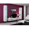 Cama regál VIGO NEW 180/40/30 biela/biela lesk