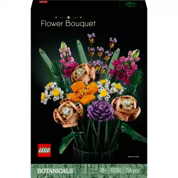 LEGO 10280 Icons kytica kvetov umelé kvety sada pre dospelých dekoratívne bytové doplnky darček pre ženy mužov ona & on manželku alebo manžela