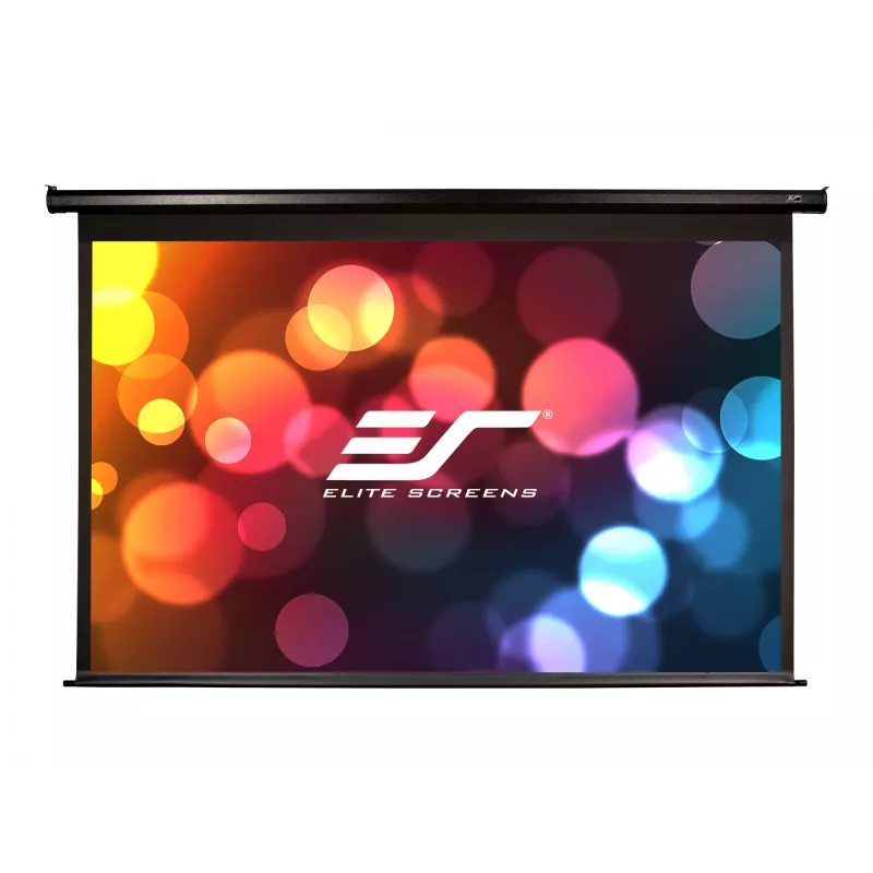 Elite Screens | Spectrum Series | Electric84XH | Uhlopriečka 84 inch | 16:9 | Viditeľná šírka obrazu (B) 186 cm | Biela