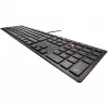 CHERRY KC 6000 Slim klávesnica univerzálna USB QWERTZ nemecká čierna