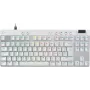 Logitech G PRO X RAPID herná klávesnica - TKL - mechanická - QWERTZ (CH) - biela (920-013286)