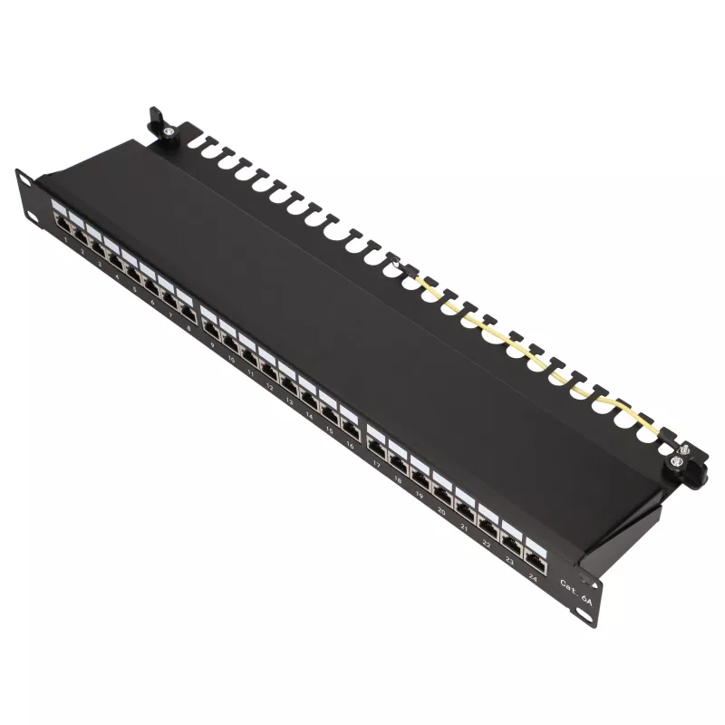 Patch panel - Extralink CAT6A STP, 24 portov