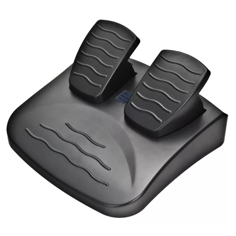 Volant ESPERANZA EG103 herný ovládač — PC/PS2/PS3, 13 tlačidiel, vibrácie, akcelerometer, čierny/červený