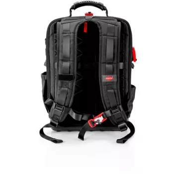 Taška na náradie Knipex X18 37 tašky čierna červená textil plast