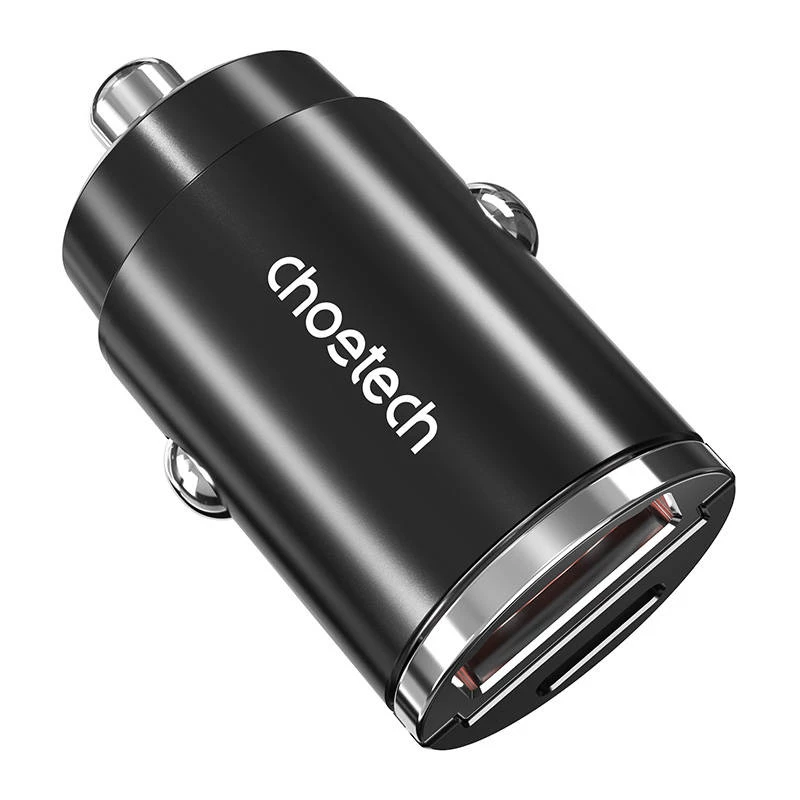 USB-C/USB-A nabíjačka CHOETECH TC0006 30 W – podpora QC3.0 a PD3.0