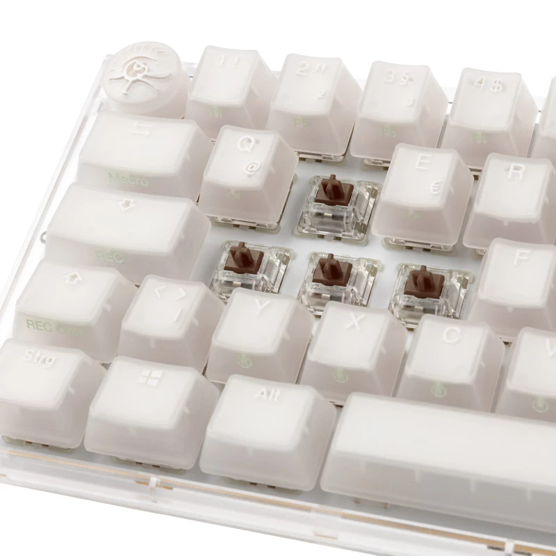 Ducky One 3 Mini klávesnica Gaming USB biela