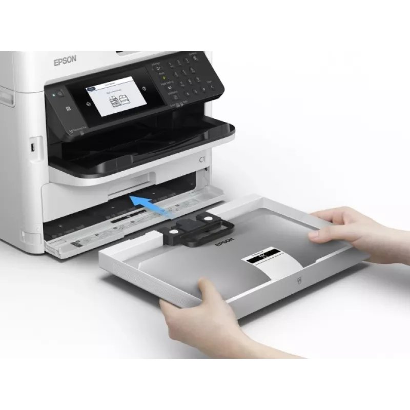 Epson WorkForce Pro WF-M5799DWF tlačiareň atramentová ČB MFP A4, stav počítadla od 100K do 180K (použitá)