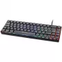 GAMIAC TKL69G SF herná klávesnica, Kailh modrá – čierna/sivá