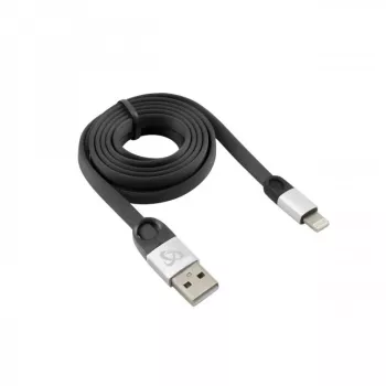 Sbox USB 2.0-8-Pin/2.4A čierna/strieborná