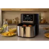 Esperanza EKA004 Pollo Fritto teplovzdušná fritéza bez tuku, 8 L, 1700 W, inox