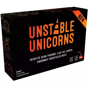 Unstable Unicorns NSFW, kartová hra