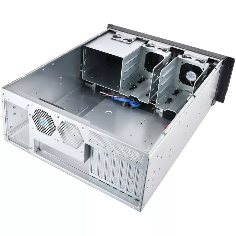 Silverstone RM400 Rack čierna, sivá