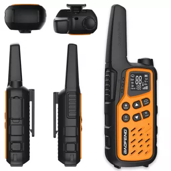 Walkie-talkie Baofeng BF-T25E oranžová, 2 kusy