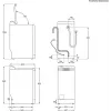 Práčka s horným plnením Electrolux EW2TN5261FP, 6 kg, 1200 ot/min, 42 l bubon, biela
