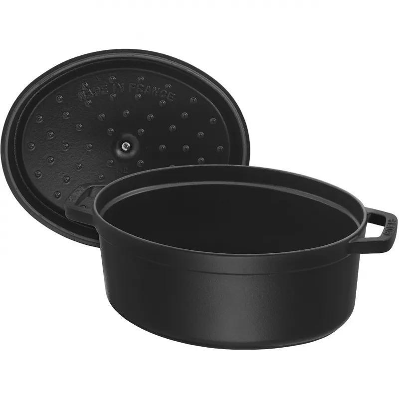 Pečacia panvica Staub 40509-509-0 12 L liatina čierna