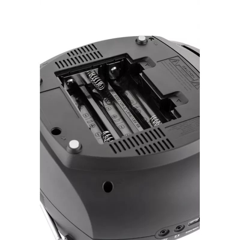 Rádioprehrávač JVC RC-E444B čierny s CD prehrávačom a FM tunerom
