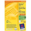 Avery - Etikety - biele - 42,3 x 70 mm, 2100 etikiet (100 listov x 21) (3652)