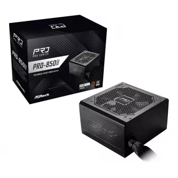 Napájací zdroj ASRock Pro Series PRO-850B 850W ATX 80+ Bronze, čierny