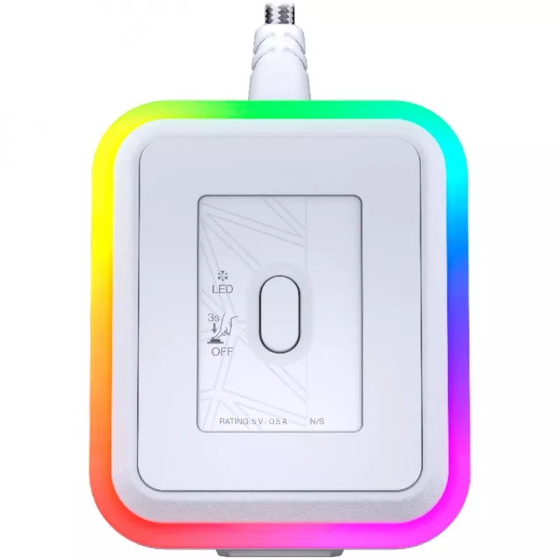 ENDORFY Mouse Dock Onyx White, nabíjacia stanica pre bezdrôtové myši LIV