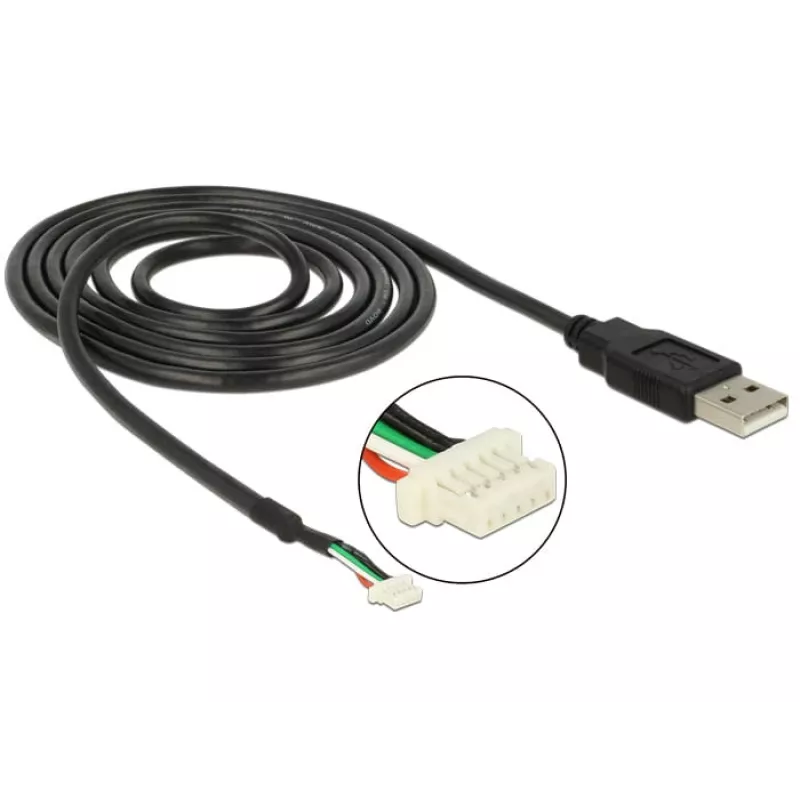Kábel ku kamere DeLOCK 95986 1,5 m čierny