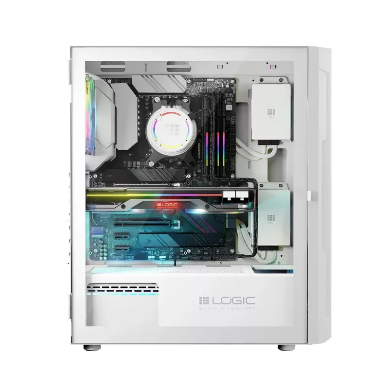 Logic ARAMIS ARGB MINIDI USB 3.0 skriňa biela
