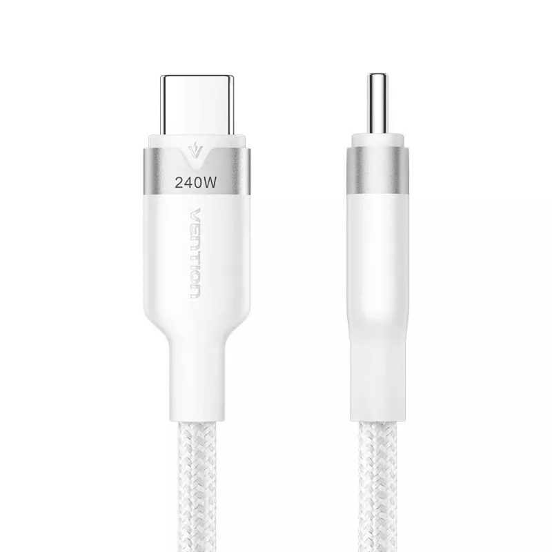 USB-C na C 2.0 Vention PD 3.1 5A 240W 2m WH kábel