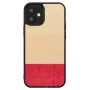 Ochranné puzdro Man and Wood pre iPhone 12 mini – čierna