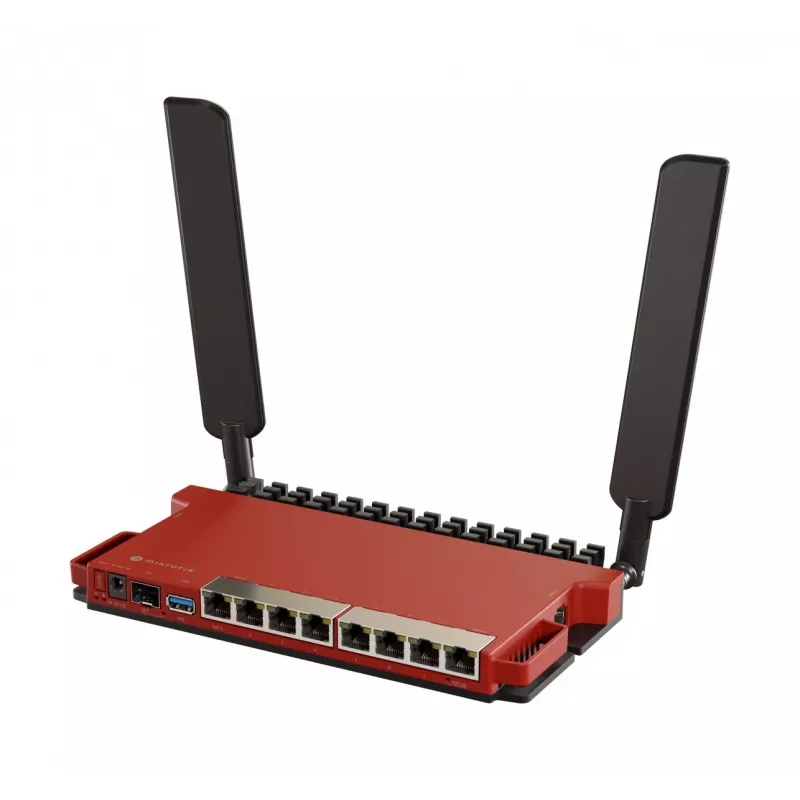 Mikrotik L009UiGS-2HaxD-IN bezdrôtový router Gigabit Ethernet single-band (2,4 GHz) červený