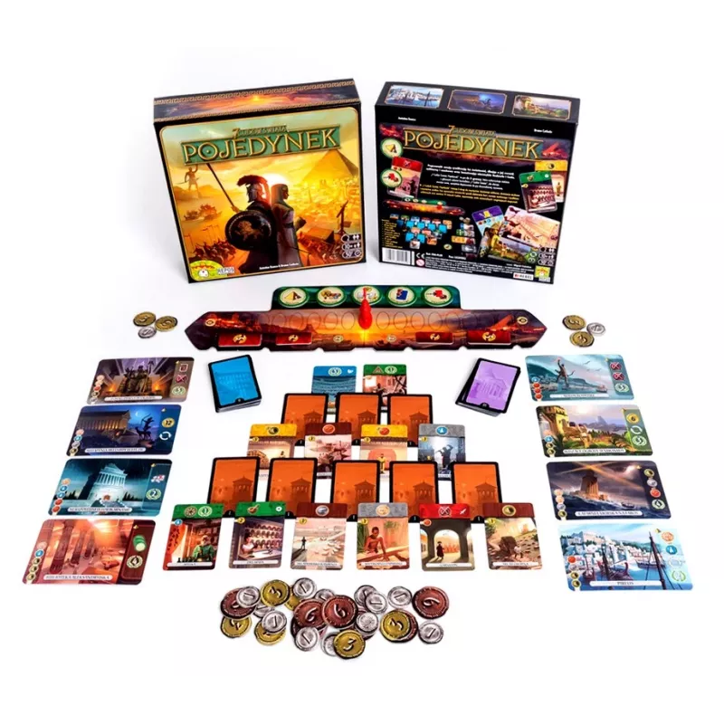 Dosková hra 7 WONDERS OF THE WORLD – DUEL (POĽSKÁ VERZIA)