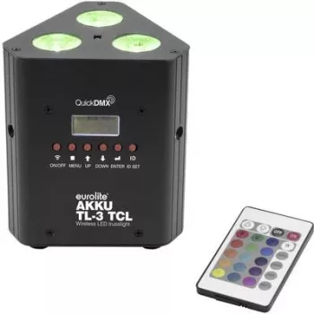 EUROLITE 41700501 LED efektové svietidlo s 3 LED pre pódiové a párty osvetlenie