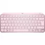 Logitech MX Keys Mini minimalistická bezdrôtová podsvietená klávesnica - ROSE - CENTRAL (DE)