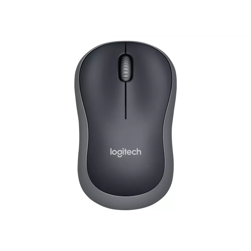 Logitech M185 bezdrôtová optická myš obojručná sivá 910-002238