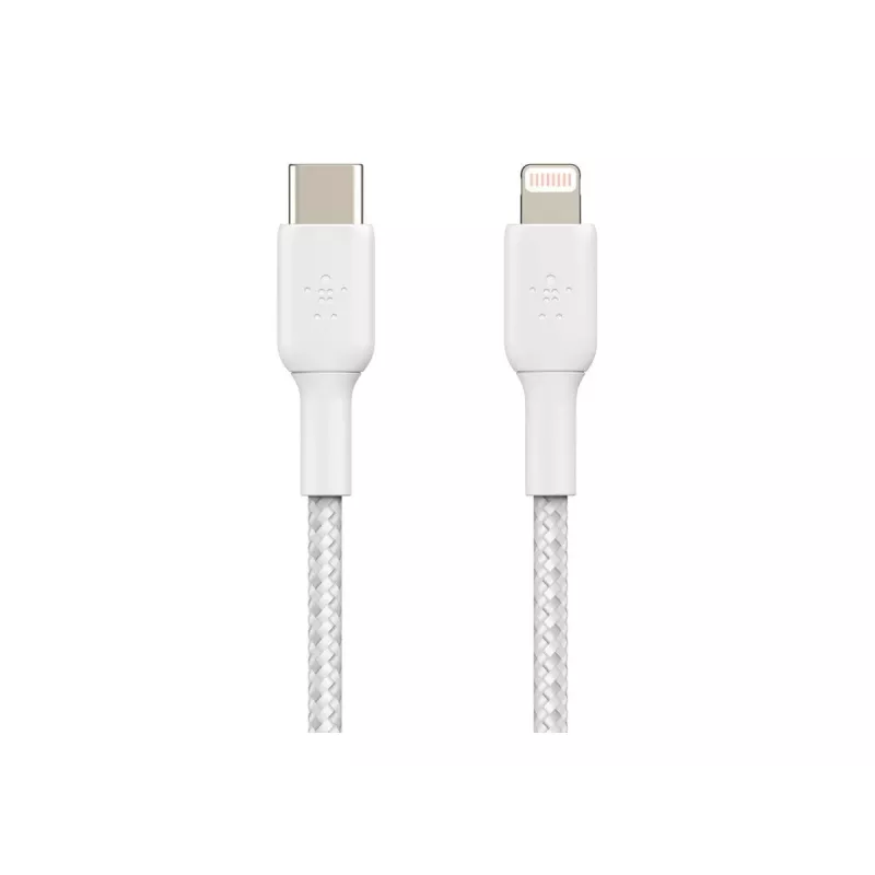 Lightning kábel Belkin CAA004BT2MWH 2 m biely
