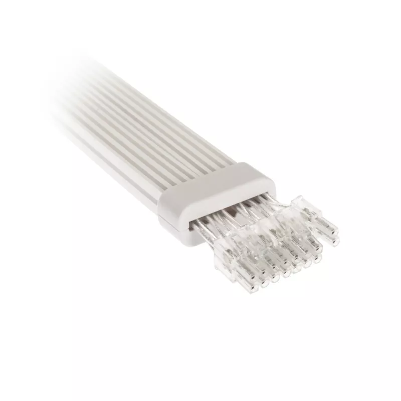 PCI-E 8-Pin predlžovací kábel Kolink Umbra Radiant ARGB — dual 2× 8-Pin, opletená predlžovačka pre napájanie GPU