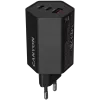 CANYON nabíjačka HEXAGON 65 GaN 65W 2xPD 1xQC EU čierna (CND-CHAHEX65B)